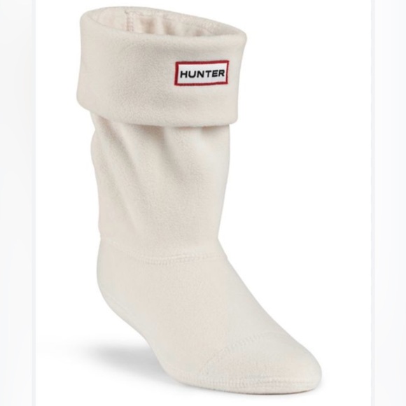 Hunter Accessories - Hunter Fleece Boot Liners Cream  - Short